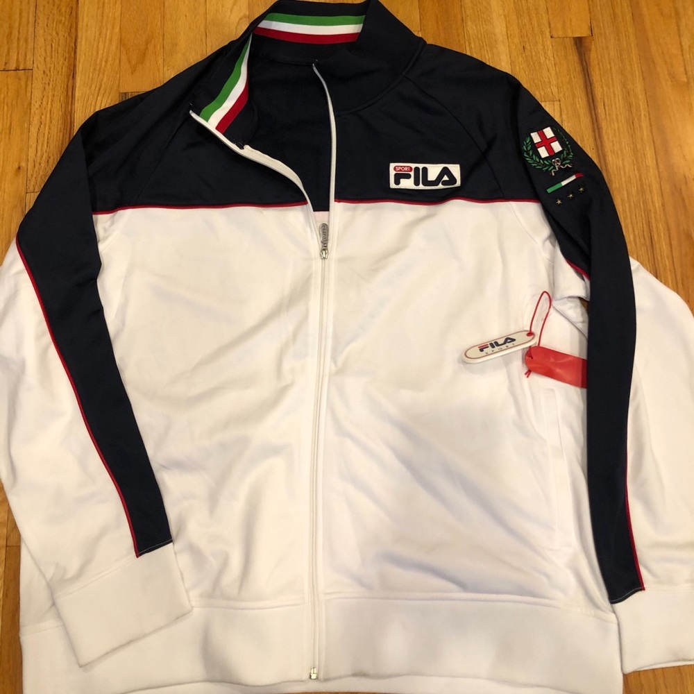 Brand New Fila Sport Italia Zip Up